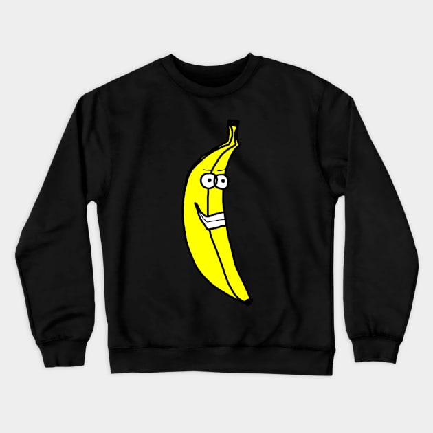 Banana Crewneck Sweatshirt by DrTigrou